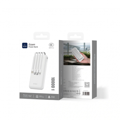 PIN DỰ PHÒNG 10.000 mAh WIWU ESSEN P-08B