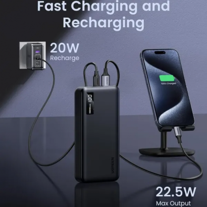 Pin sạc dự phòng 20000mAh 20W Ugreen