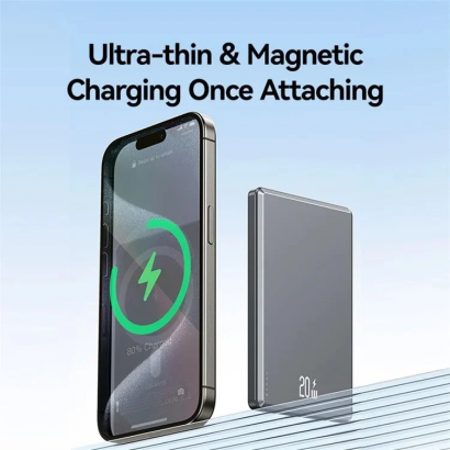 Pin Dự Phòng Không Dây Nam Châm USAMS 5000mAh 20W