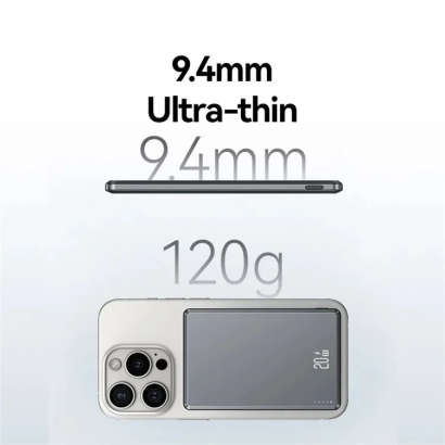 Pin Dự Phòng Không Dây Nam Châm USAMS 5000mAh 20W