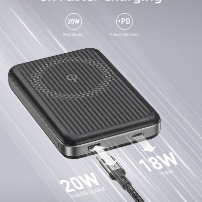 Sạc dự phòng Innostyle PowerMag Switch 2-in1 10000mah IA20