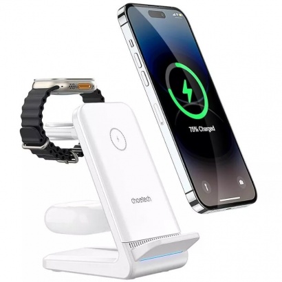 Đế Sạc Nhanh Không Dây 3In1 Choetech 