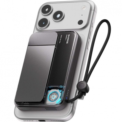 Sạc dự phòng không dây Sharge Icemag 3 10.000mAh (35W, Qi2.2, 25W) 