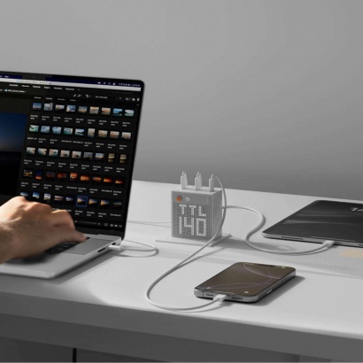 Sạc nhanh Sharge Pixel GaN Charger 100W