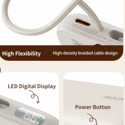 Pin Dự Phòng Nam Châm 10000mAh 20W ROCK 