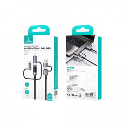 Cáp sạc đa năng 60W 6in1 - USAMS