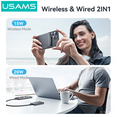 Pin Dự Phòng Không Dây CD242 USAMS 