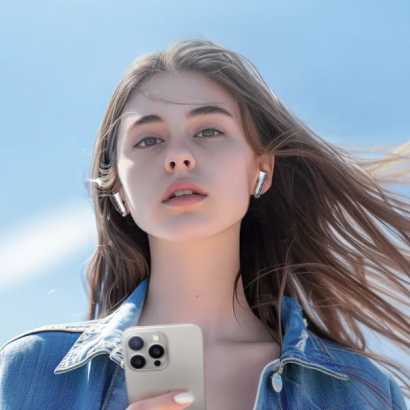  Tai nghe Bluetooth QCY MeloBuds Neo - Trắng