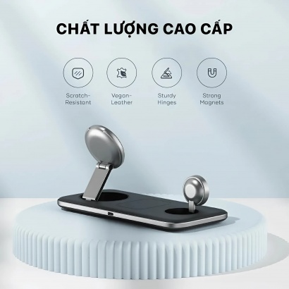 Đế Sạc Không Dây Satechi 3 in 1 