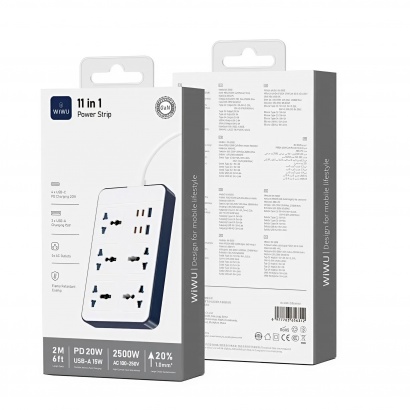 Ổ điện WiWU 20W GaN 11in1 - Wi-S006