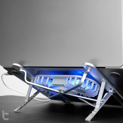 Kệ Laptop + quạt tản nhiệt WIWU 