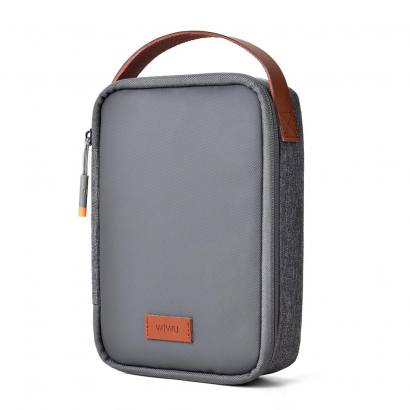 Túi đựng Phụ kiện Minimalist Tech Pouch WiWU - Xám