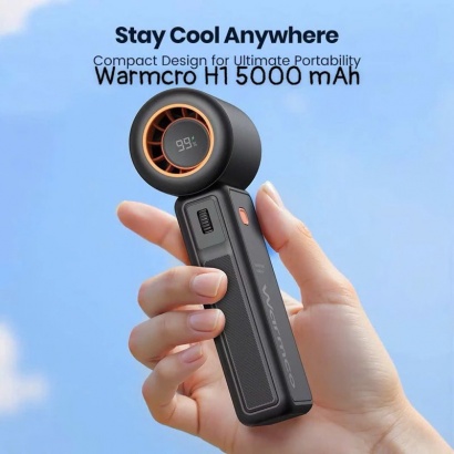 Quạt Phản Lực Mini Cầm Tay Warmcro