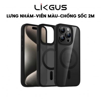Ốp lưng nhám IPhone 12 Promax Likgus 