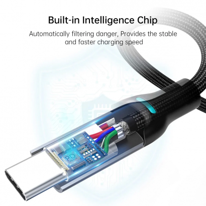 Cáp sạc nhanh  (1.8m, Cáp vải dù) - Choetech