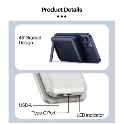 Pin dự phòng không dây 10000mAh WiWU 