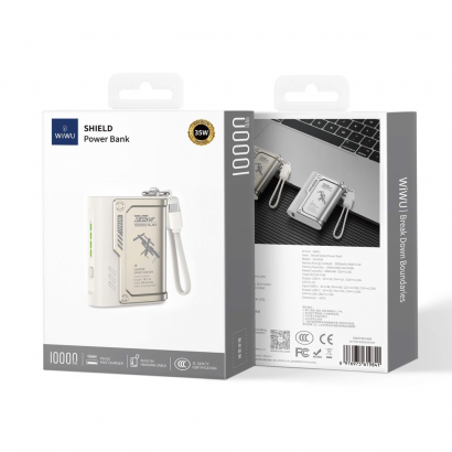 Pin dự phòng 35W Wiwu Shield Power bank 