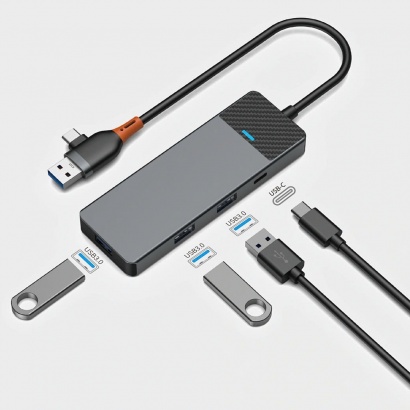Hub 4in1 Linker 431C USB+Type C - WiWU