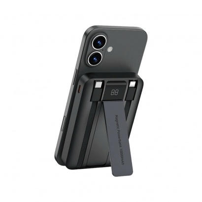 Pin Dự Phòng Không Dây (Tích Hợp Cáp CL PD) 10000mAh WiWU Wi-P061 