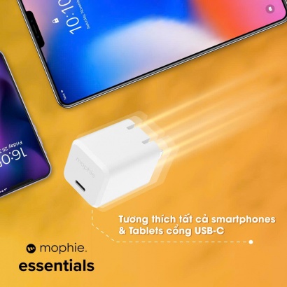 Sạc mophie Essentials 35W USB-C GaN