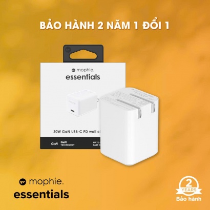 Sạc mophie Essentials 35W USB-C GaN