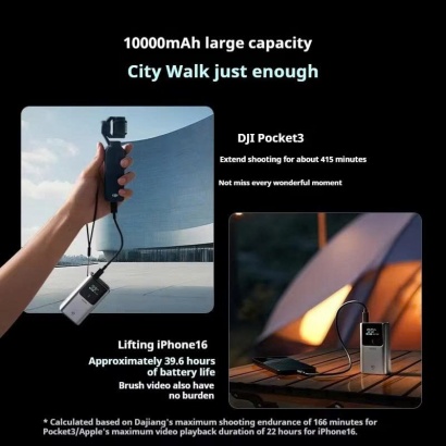 Pin dự phòng Cuktech No.10 Mini Power Bank 10.000mAh 55W - PB1055