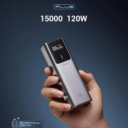 Pin dự phòng Cuktech No.10 Plus Power Bank 15.000mAh 120W – PB150P