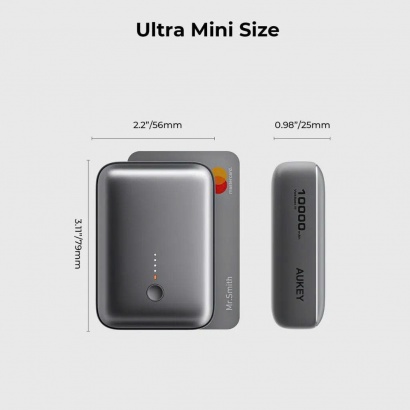 Pin Sạc Dự Phòng Aukey 10000mAh 22.5W - PD3.0 20W - PB-Y55 Pin Sạc Dự Phòng Aukey 10000mAh 22.5W - PD3.0 20W - PB-Y55