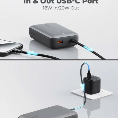 Pin dự phòng sạc nhanh AUKEY Spark Mini 20000mah Pin dự phòng sạc nhanh AUKEY Spark Mini 20000mah
