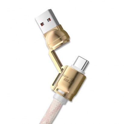 Dây Sạc Nhanh All-in-1 65W (Type-C / Lightning / USB-A) Kèm Dây Đeo 