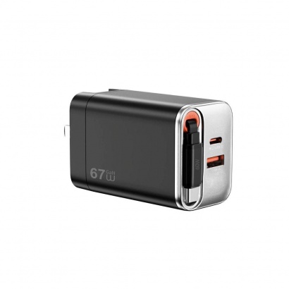 BỘ SẠC NHANH WiWU HELIX PRO 67W GaN – Wi-G027 CN 