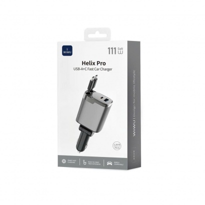 TẨU SẠC NHANH WIWU HELIX PRO 111W GaN Wi-CC034