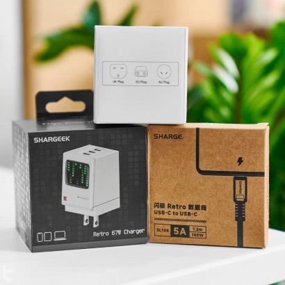 Củ sạc Shargeek Retro 67W