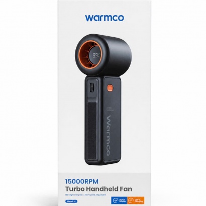 Quạt Mini Turbo Cầm Tay Warmco 3600mAh