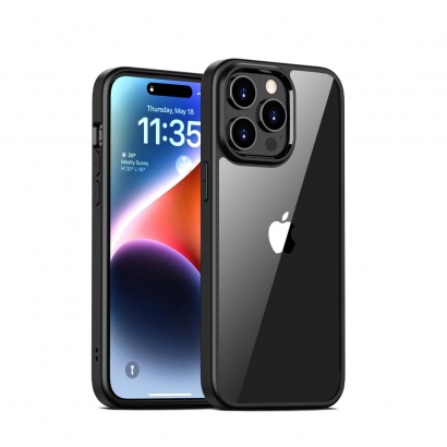 Ốp lưng Likgus lưng trong viền màu cho iPhone 15 Pro / 16 Pro / 16 Pro Max