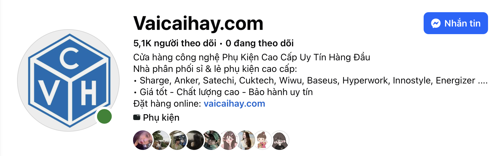 Fanpage Facebook