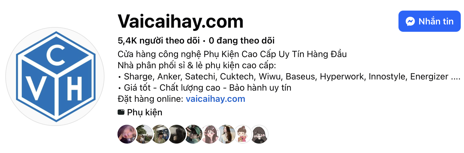 Fanpage Facebook